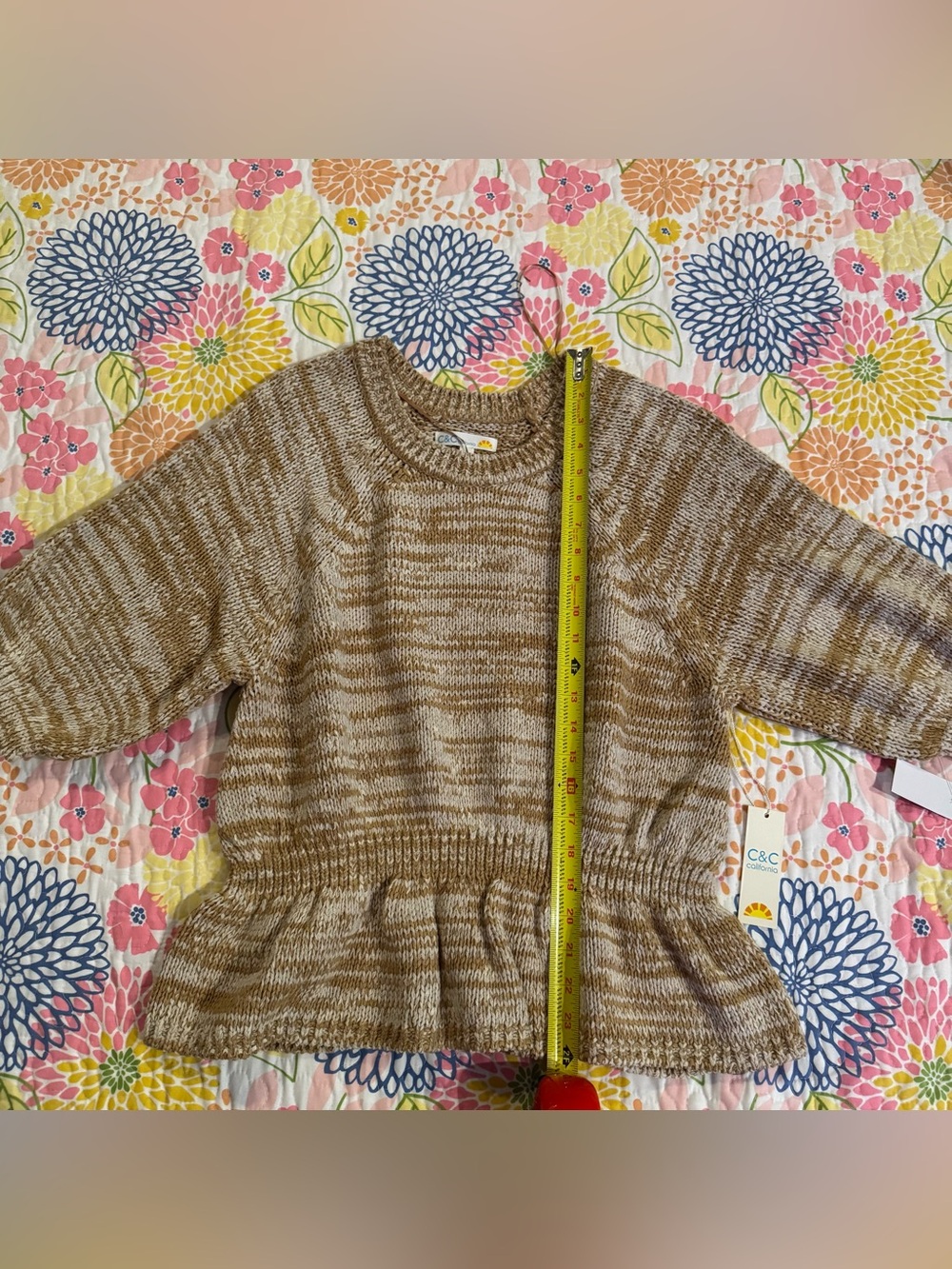 NWT large c&c California sweater - Picture 3 of 4